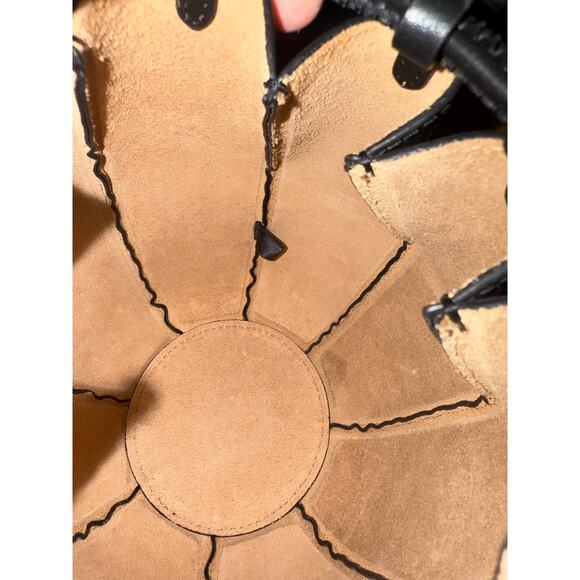 Jason Wu Black Tulip Leather Bucket Bag NWT - Picture 7 of 9